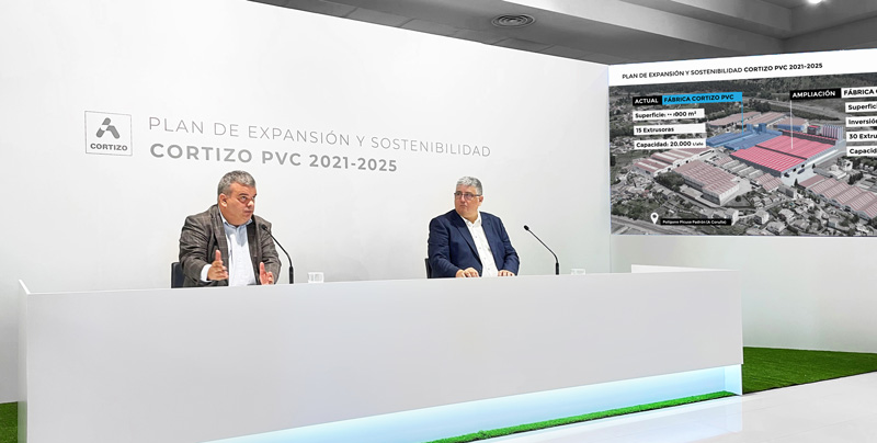 Foto presentacion plan CORTIZO PVC